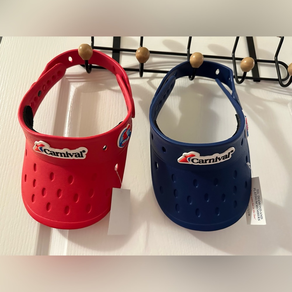 Carnival VIFP Visors, Rare, NWT